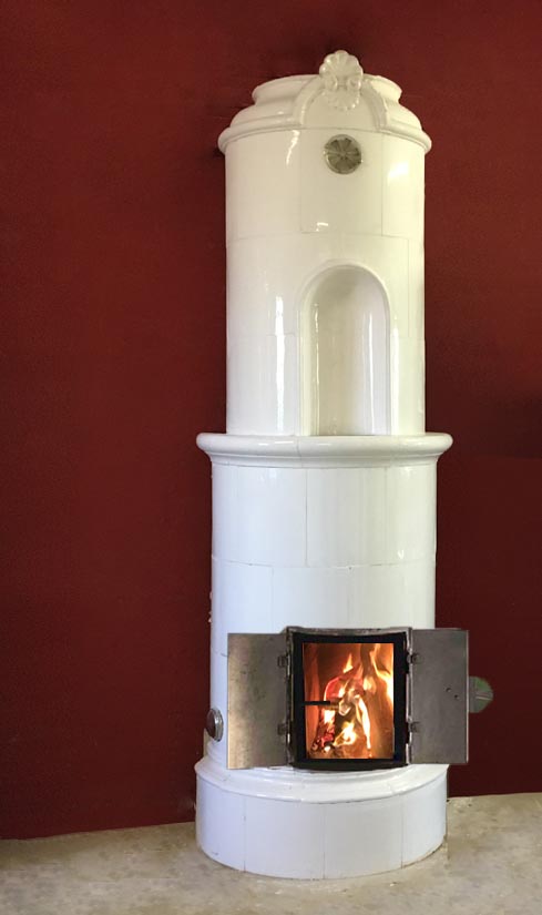 antiker schwedischer Kachelofen Österbo von SVEA Hamburg