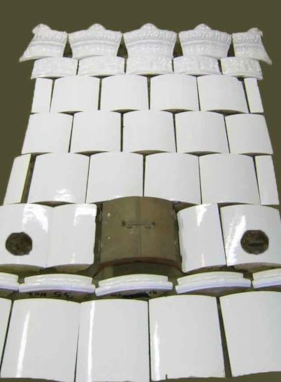 antiker schwedischer Kachelofen Rimforsa von SVEA Hamburg