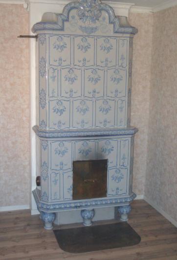 antiker schwedischer Kachelofen Anneberg von SVEA Hamburg