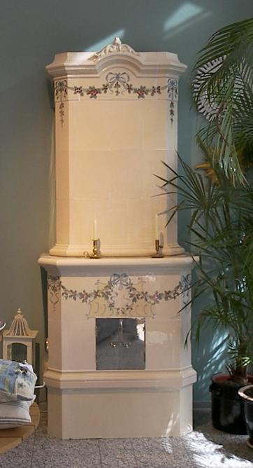 antiker schwedischer Kachelofen Borgholm von SVEA Hamburg