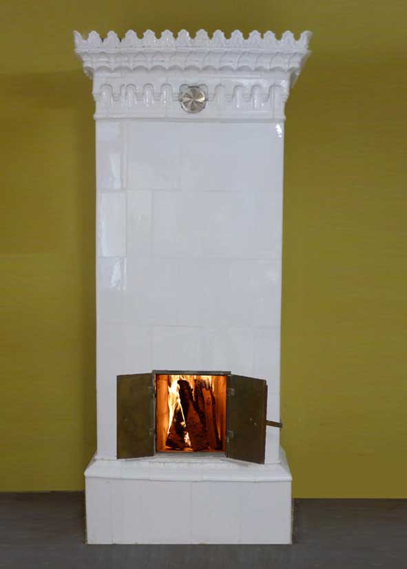 antiker schwedischer Kachelofen Eriksberg von SVEA Hamburg